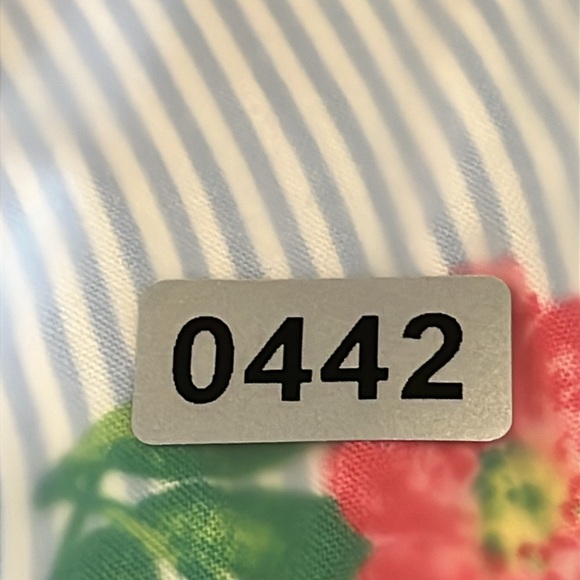 Talbots Womens Striped Floral Tunic Shirt Long Sleeve Size Small Petite PRETTY! - Picture 9 of 9